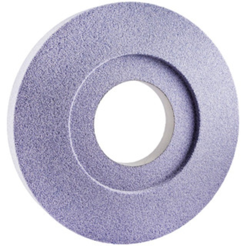 Norton 14 Diam x 5 Hole x 1-1/2 Thick, H Hardness, 46 Grit Surface Grinding Wheel Aluminum Oxide, Type 5, Coarse Grade, 1,800 Max RPM, Vitrified Bond, One-Side Recess 66253364359 – 67486076