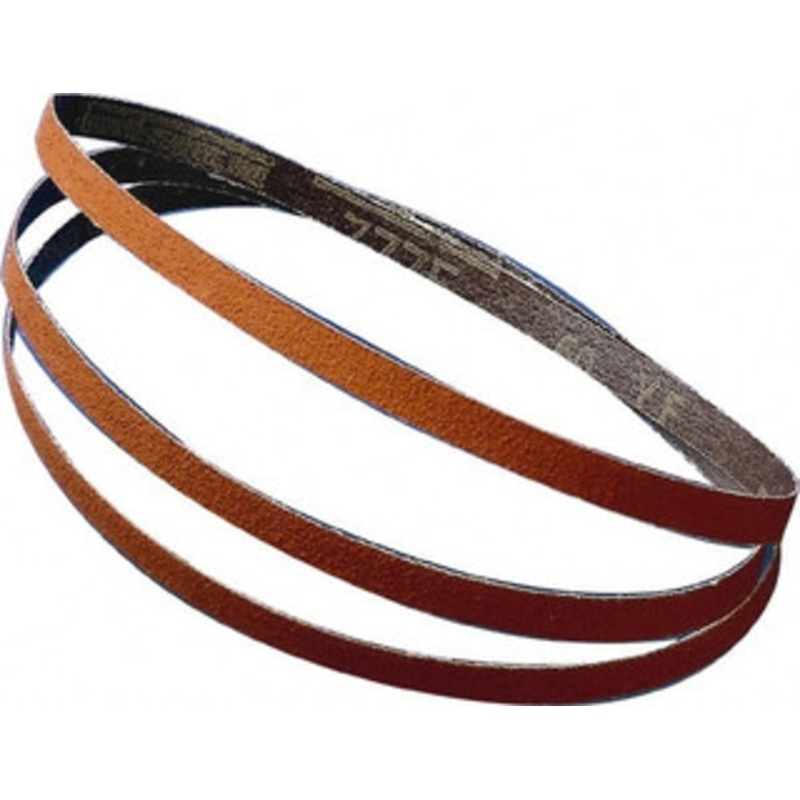 Tru-Maxx 3/4 Wide x 20-1/2 OAL, 320 Grit, Aluminum Oxide Abrasive Belt Aluminum Oxide, Extra Fine, Coated 7451 – 85574358