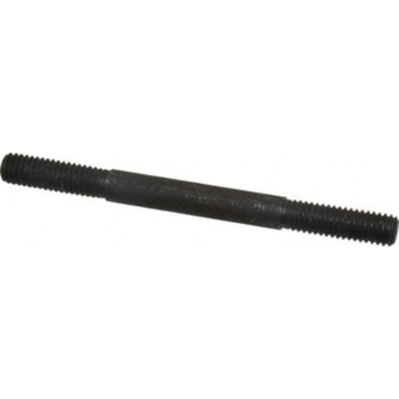 Gibraltar 3/8-16 4-1/2 OAL Equal Double Threaded Stud Alloy Steel, Black Oxide Finish, 1-1/4 Equal Thread Length 74363367 – 74363367