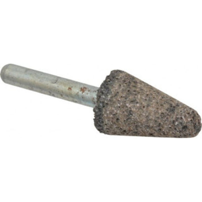 Grier Abrasive 3/4 Head Diam x 1-1/8 Thickness, A5, Tree End, Aluminum Oxide Mounted Point Brown, Very Coarse Grade, 36 Grit, 45,000 RPM A5-B-19783 – 78197563