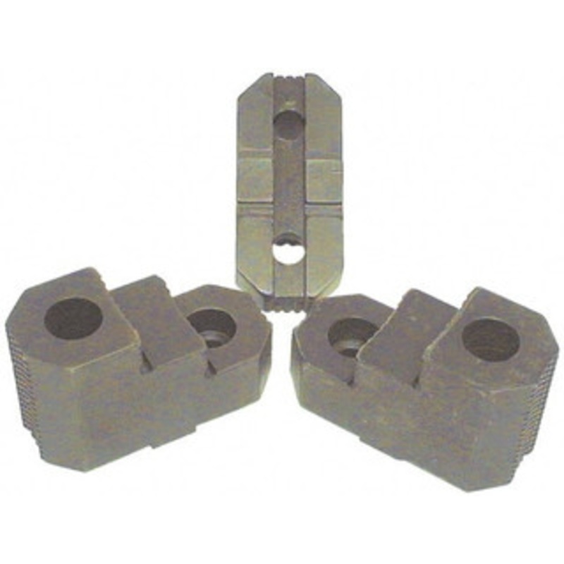 H&R Mfg. 8 Max Chuck Diam Tongue & Groove Hard Lathe Chuck Top Jaws 2 Steps, Mild Carburized Steel, 0.313 Groove Width, 1-1/2 OAW x 3.286 OAL x 1.969 OAH HR-8 HTGRJ – 76554815