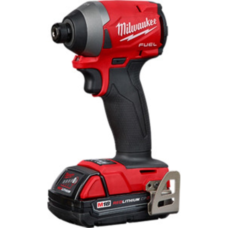 Milwaukee M18 Fuel 1/4 Hex Impact Driver Compact Battery Kit – MWK2853-22CT