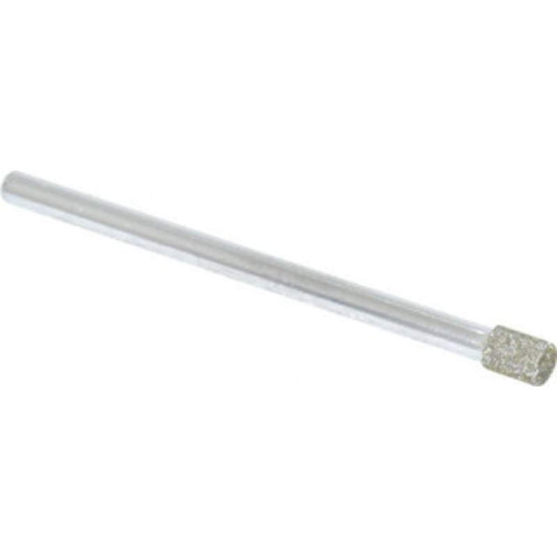 Strauss & Co. 0.157 Head Diam x 0.197 Head Thickness Diamond (Abrasive) Grinding Pin 1/8 Shank Diam x 2 Shank Length, Medium Grade, 80 Grit PT0157-01D80 – 05236724