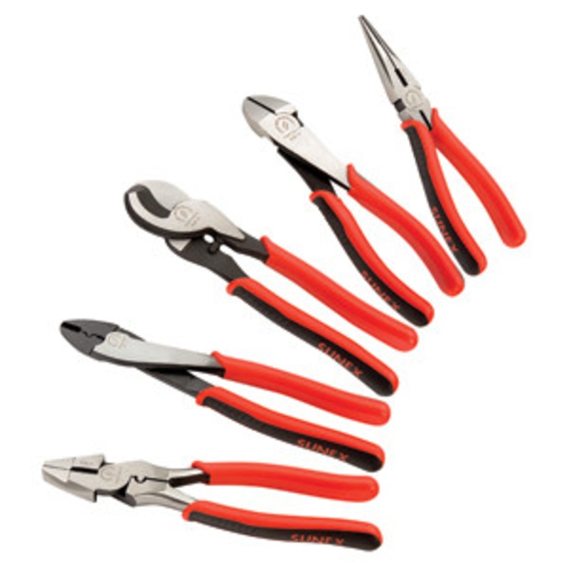 Sunex 5 Piece Professional Pliers Set – SU3607V