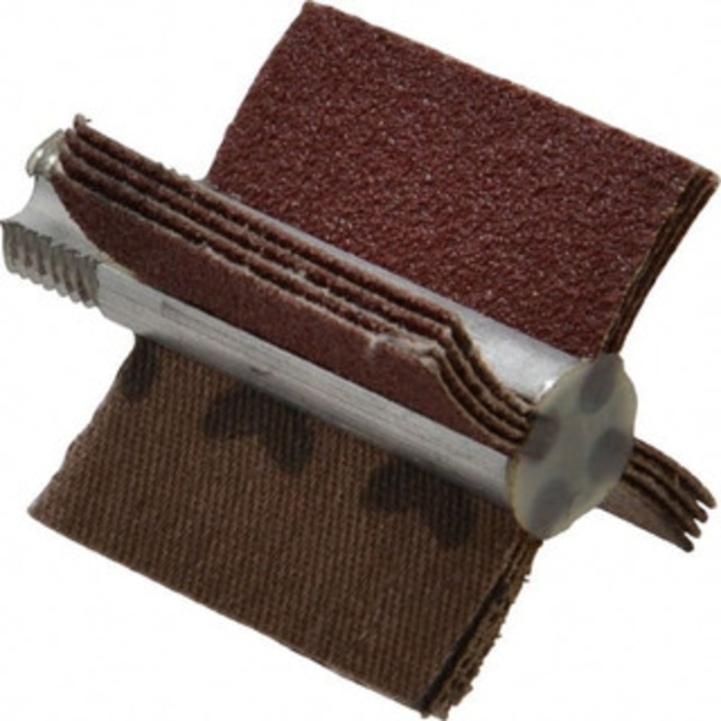 Superior Abrasives 60 Grit, Coated, Aluminum Oxide Bore Polisher 1/4 Shank Length, Medium Grade, 22,000 RPM, Polishes Bores with 1 to 1-1/2 Diam 39165 – 05657895