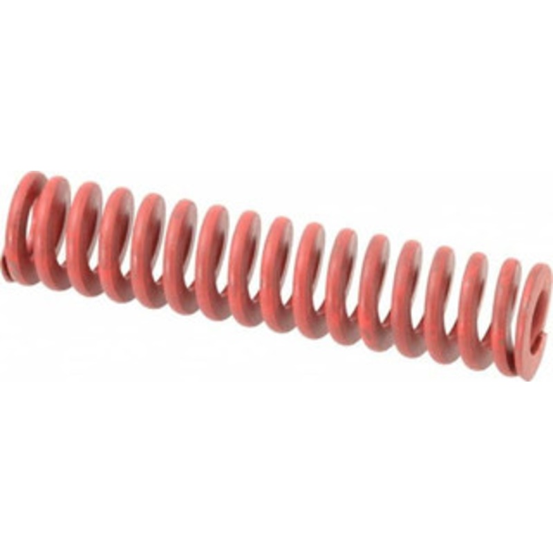 Associated Spring Raymond 1-1/4 Hole Diam, 5/8 Rod Diam, 5-1/2 Free Length, Red Die Spring 537.2 Lb Max Deflection, 2.04 Max Deflection, Medium Heavy Duty, Chromium Alloy Steel 104-622 – 07661960