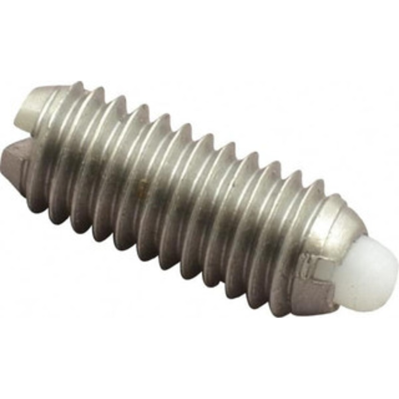 Gibraltar 10-32, 0.468 Thread Length, 0.065 Plunger Projection, Stainless Steel Threaded Spring Plunger 0.093 Max Plunger Diam, 0.468 Plunger Length, 0.75 Lb Init End Force, 2.5 Lb Final End Force SSWN10-3SL-G – 65219503
