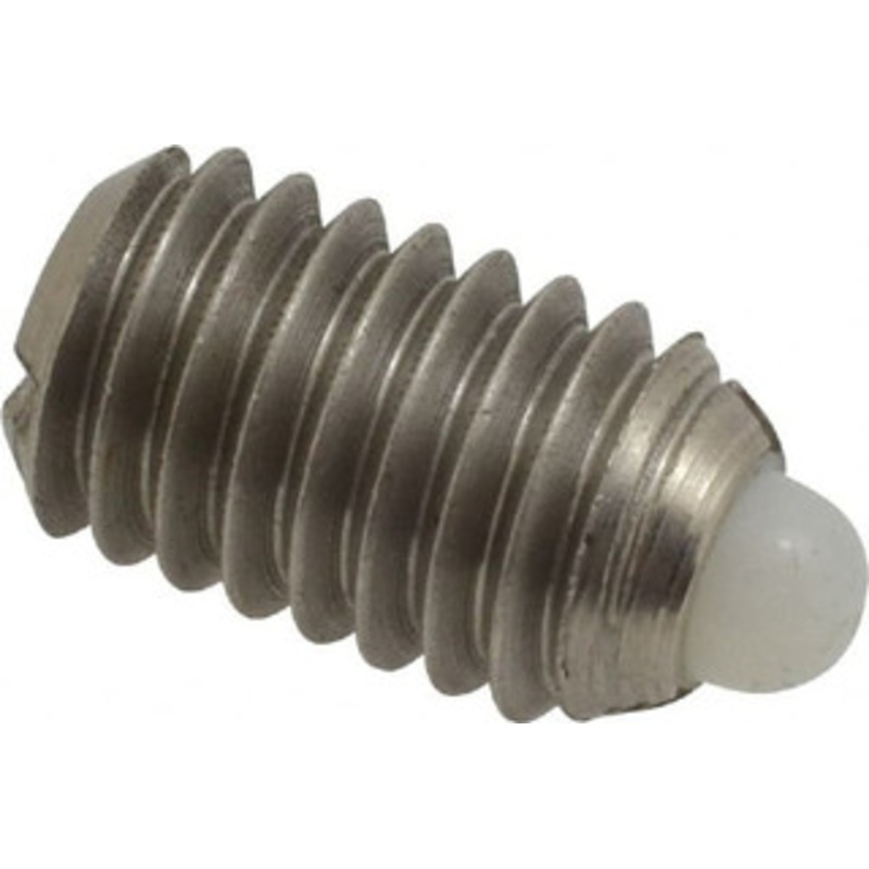 Gibraltar 3/8-16, 5/8 Thread Length, 0.11 Plunger Projection, Stainless Steel Threaded Spring Plunger 0.186 Max Plunger Diam, 0.625 Plunger Length, 4.5 Lb Init End Force, 18.5 Lb Final End Force SSWN10-6S-G – 65219602