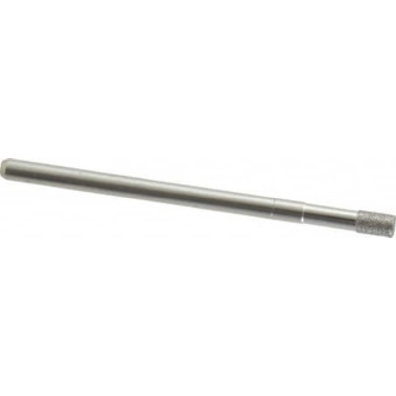 Made in USA 1/8 Head Diam x 0.197 Head Thickness Diamond (Abrasive) Grinding Pin 1/8 Shank Diam Fine Grade, 120 Grit 03500238 – 03500238