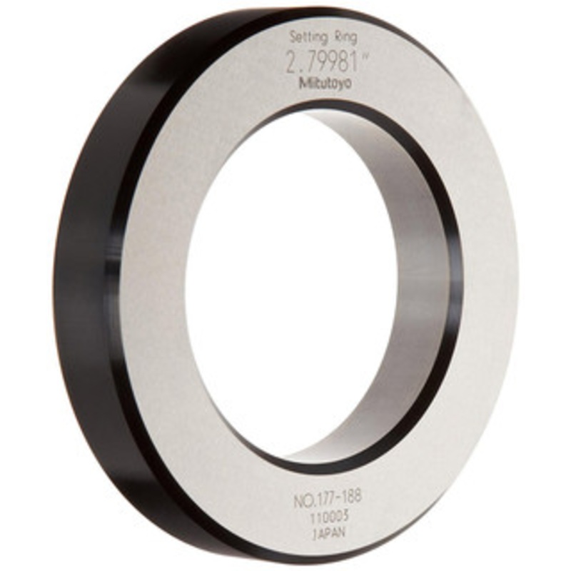 Mitutoyo Steel Setting Ring, 2.8 – 177-188