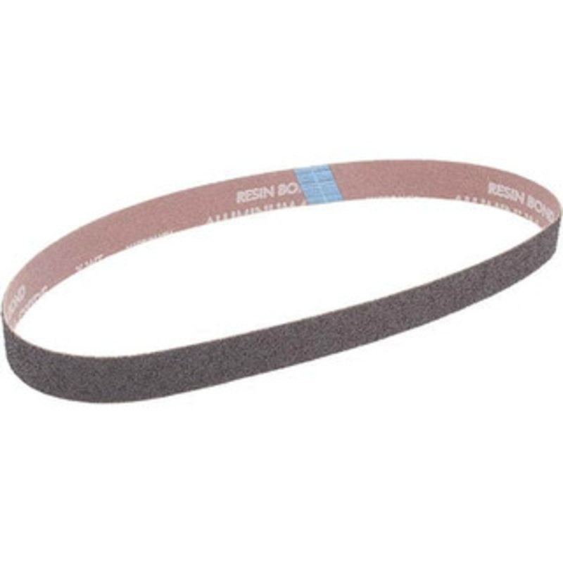Norton 1 Wide x 30 OAL, 36 Grit, Aluminum Oxide Abrasive Belt Aluminum Oxide, Very Coarse, Coated, Series R228 78072746477 – 82108226