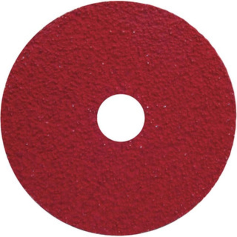 Norton 7 Diam, 7/8 Hole, 80 Grit Ceramic Alumina Fiber Disc Coarse 77696010011 – 92882281