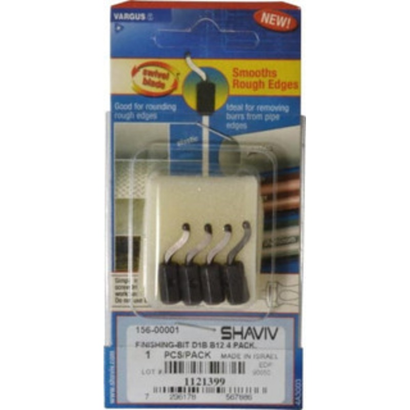 Shaviv 5 Piece High Speed Steel Hand Deburring Tool Set Blade Type B10, For Hole Edges, Straight Edges 156-00001 – 76458975