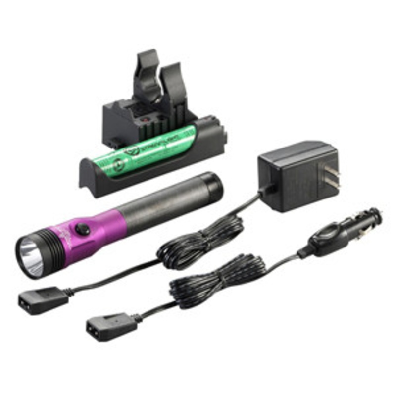 Streamlight Purple Stinger LED HL AC/DC with Piggyback Charger 800 Lum – SG75482