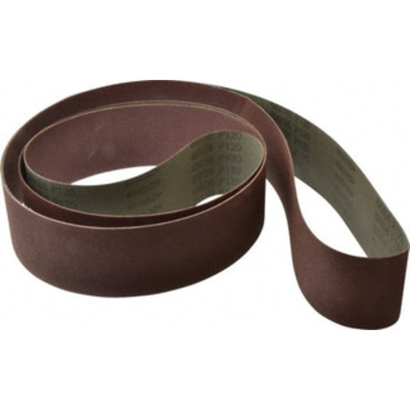 Tru-Maxx 3 Wide x 132 OAL, 120 Grit, Aluminum Oxide Abrasive Belt Aluminum Oxide, Fine, Coated 7244 – 85575934