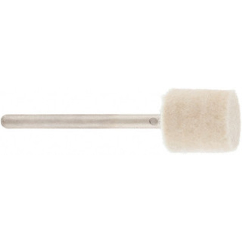 Value Collection 1/2 Diam 1/8 Shank Diam Medium Density Cylinder Shaped Mounted Bob 1/2 Head Length, 2 Shank Length, Wool Felt 516117 – 91068197