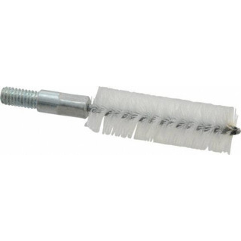 Value Collection 3/4 Diam Helical Stainless Steel Tube Brush Double Spiral, 0.012 Filament Diam, 2-23/64 Brush Length, 4 OAL, 5/16-18 Male Shank 83100053 – 05745054