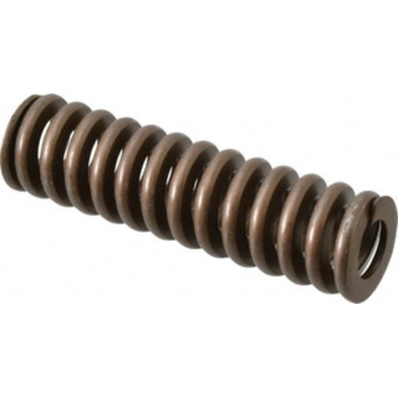 Associated Spring Raymond 1-1/4 Hole Diam, 5/8 Rod Diam, 4-1/2 Free Length, Gold Die Spring 788.4 Lb Max Deflection, 1.35 Max Deflection, Heavy Duty, Chromium Alloy Steel 105-618 – 07662919