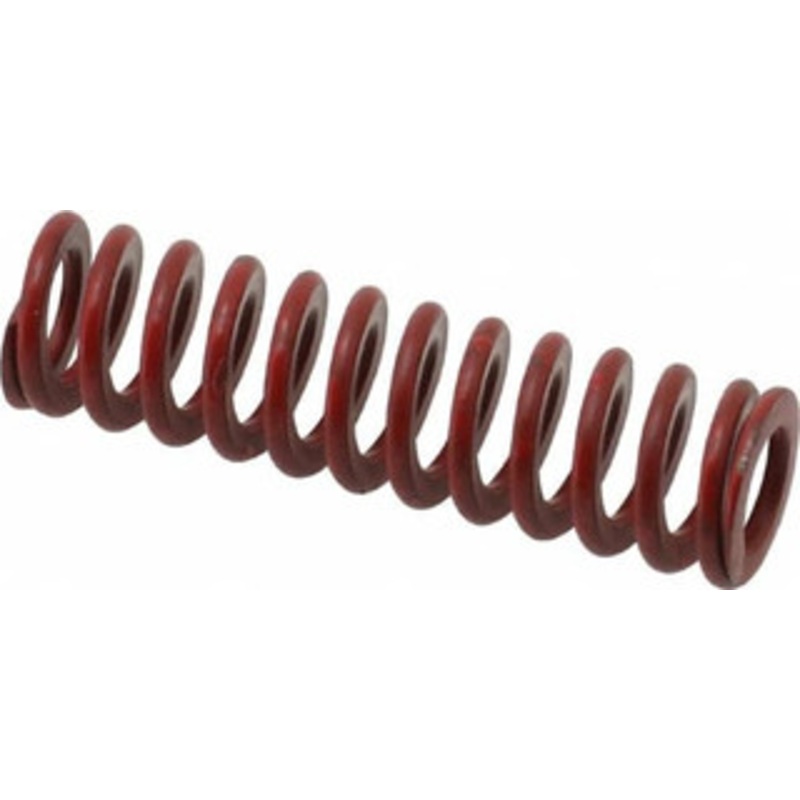 Associated Spring Raymond 1/2 Hole Diam, 9/32 Rod Diam, 1-3/4 Free Length, Red Die Spring 55 Lb Max Deflection, 0.65 Max Deflection, Medium Heavy Duty, Chromium Alloy Steel 104-207 – 07661416