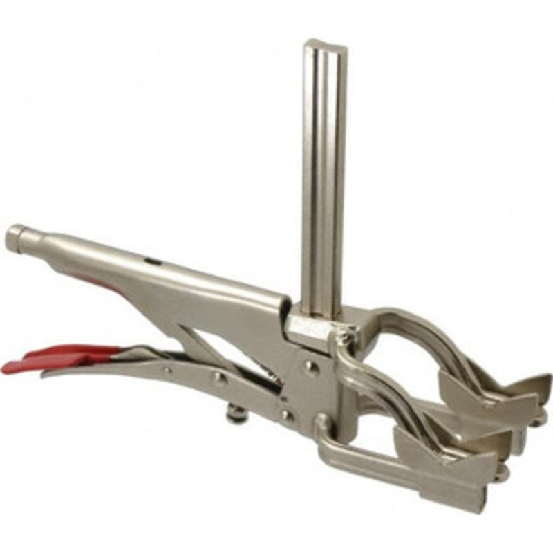Bessey 4-1/2 Pipe, 2-3/4 Throat Depth, 310 Lb Pressure, Steel Rail, Cradle Pipe Clamp SG24-PC – 06999650