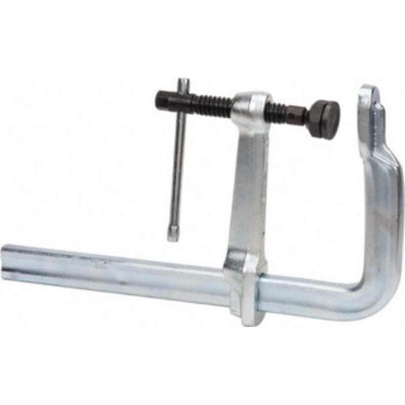 Bessey 7 Deep Throat, 12 Max Capacity, Standard Sliding Arm Clamp 4,880 Lb Clamping Pressure, 0.85 Spindle Diam 4800S-12 – 06994222