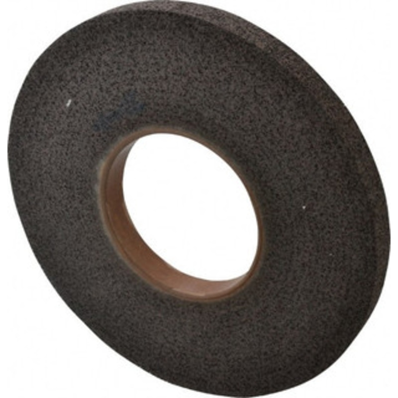 Brite Star 12 Diam, 1 Face Width, 5 Center Hole, Medium Grade, Aluminum Oxide Deburring Wheel Convolute, Extra Hard Density 8 Grade, 3,000 RPM 66261114527 – 81244295