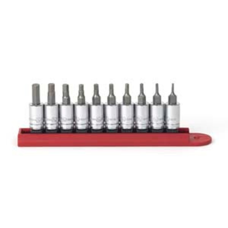 GEARWRENCH 10 Pc 1/4 Dr SAE Hex Bit Socket Set – KD80323