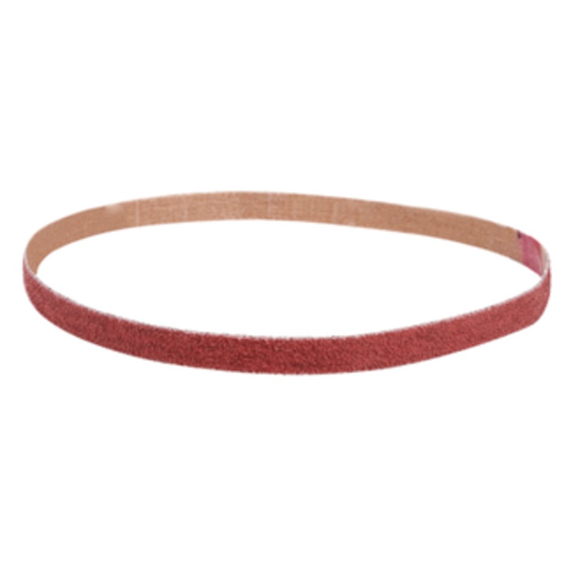 Jaguar Aluminum Oxide Abrasive Belt 10-Pack, 1/2W x 24L, 80 Grit