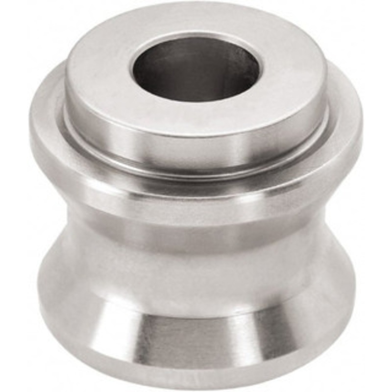 Jergens M8 Round Head Hardened Steel & Stainless Steel Clamp Cylinder Pressure Point For ZPS, 1-1/4 High x 1-1/4 Wide 303172 – 54197561