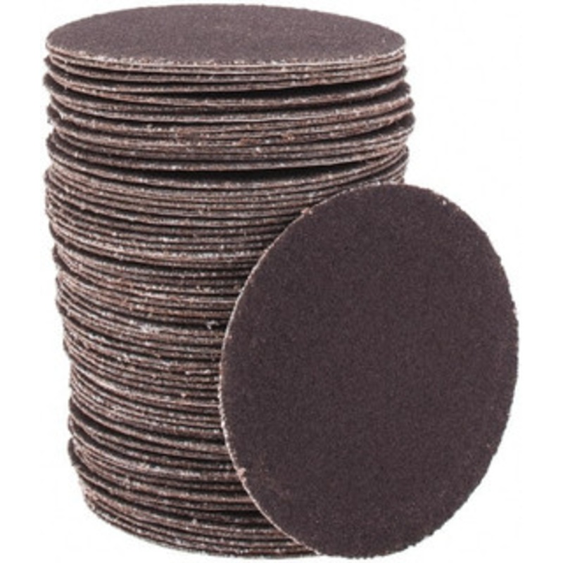 Tru-Maxx 2 Diam, 240 Grit Aluminum Oxide Adhesive PSA Disc Very Fine Grade, X Weighted Cloth Backing, For Right Angle/Vertical Shaft Portable Grinders 7000020-240 – 44299097