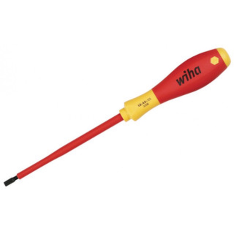 Wiha Insulated Slotted Screwdriver, 3.0 x 100mm – 32012