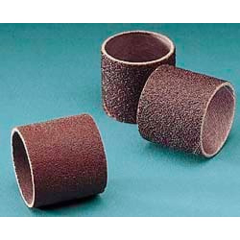 3M 150 Grit Aluminum Oxide Coated Spiral Band 3 Diam x 3 Wide, Very Fine Grade 7010508240 – 05780697