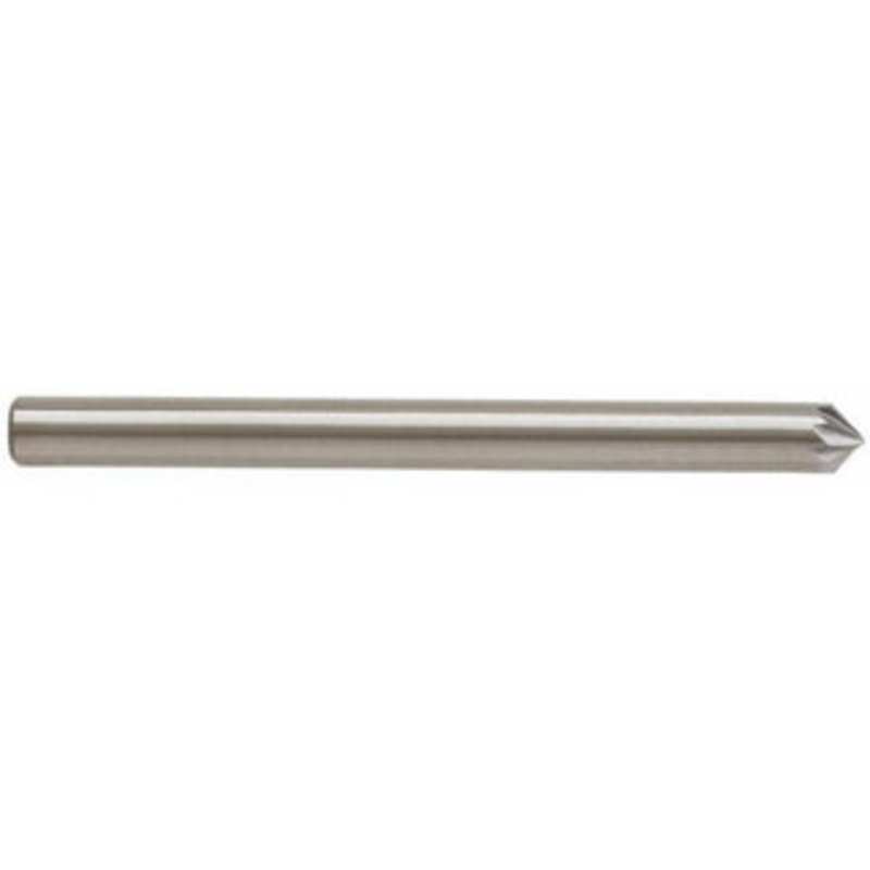 Atrax 1/8 Cut Diam, 1/8 Shank Diam, 90 Carbide Single Cut Cone Burr Point End, 1-1/2 OAL, 1/16 LOC SK-42DESC-ATX – 85288686