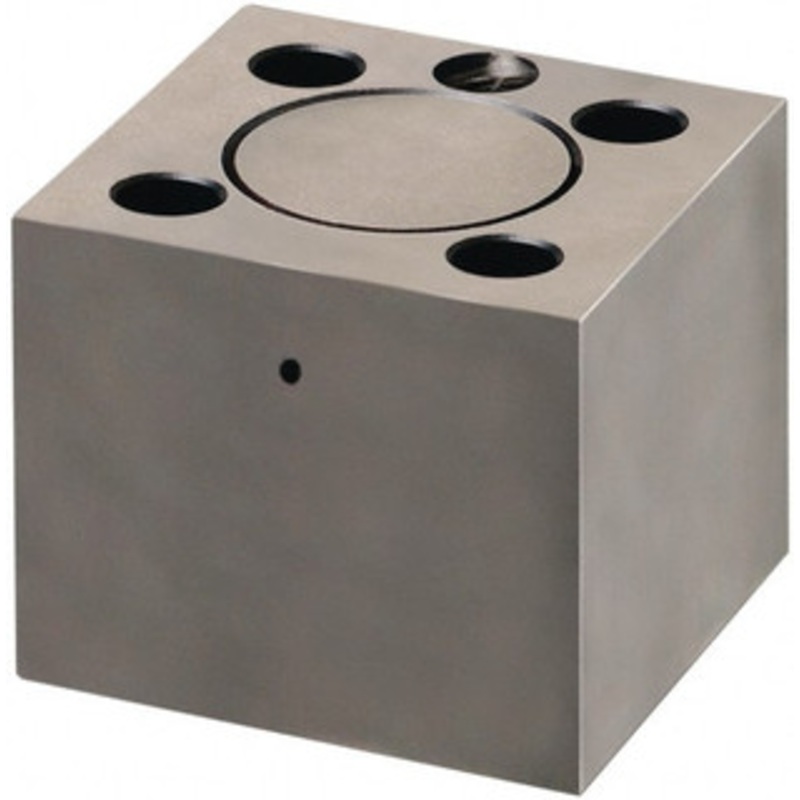 Dayton Progress 1-3/4 Shank Diam, 2-3/4 Base Length x 2-3/4 Base Width x 1-1/4 Base Height, 3/8-16 Thread, Alloy Steel Mold Punch Retainer 5/16 Dowel Diam, 2 Length Between Dowel & Screw, 1-1/2 Thread Length, Ball Lock LRS 175 – 84662923