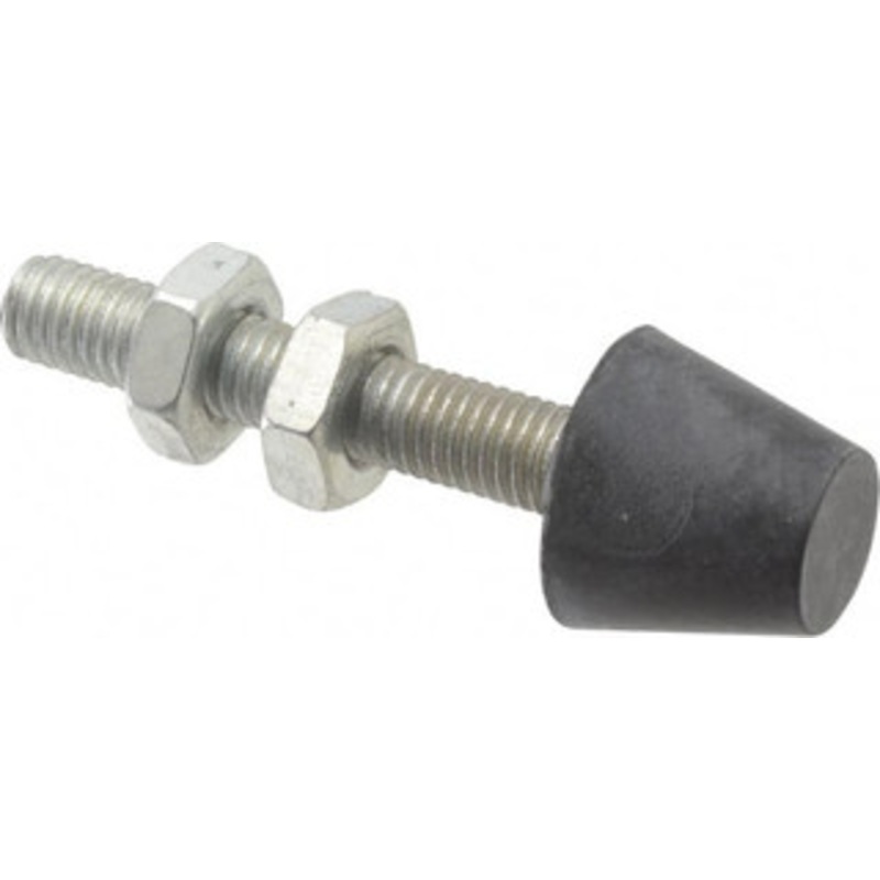 Gibraltar M10 Carbon Steel Cap Tip Clamp Spindle Assembly 2.31 Thread Length, 3.11 OAL, 1.02 Tip Surface Diam, Use with Toggle Clamps GIB-S-NP-6-M – 84520352