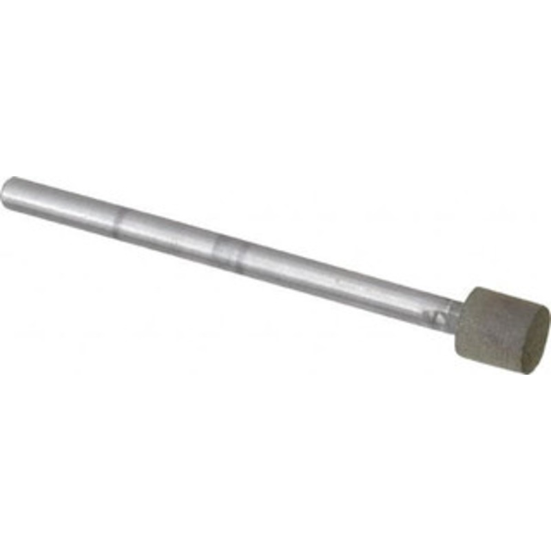 Made in USA 1/4 Head Diam x 1/4 Head Thickness CBN Grinding Pin 1/8 Shank Diam x 1-3/4 Shank Length, Very Fine Grade, 150 Grit 03506227 – 03506227