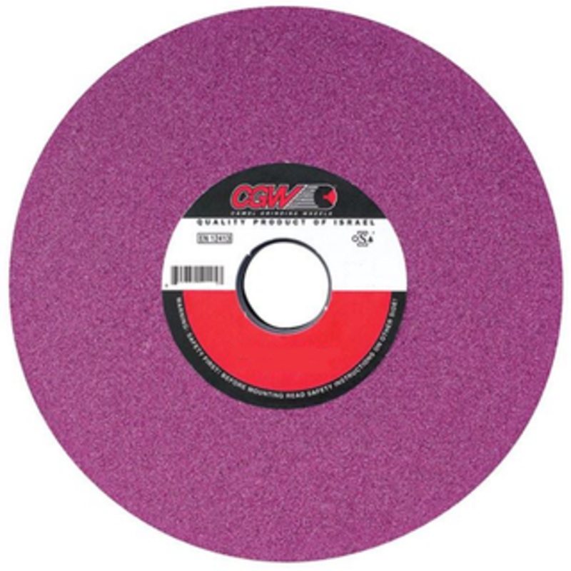 CGW Ruby Surface Grinding Wheel, 7 x 1/2 x 1-1/4, Type 01, 60H Grit – 59082