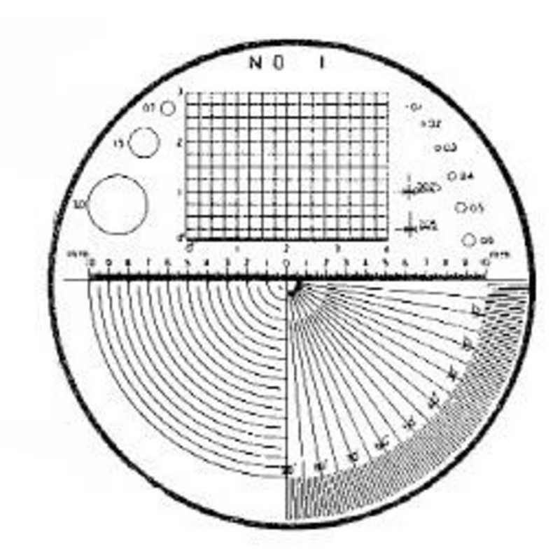Flexbar Reticle#1 (10x Comparator) – 12255-1