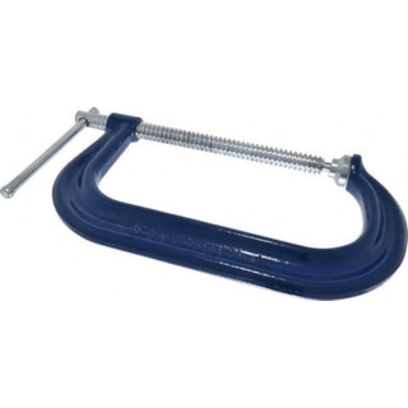 Gibraltar Products Regular-Duty 8 Max Opening, 5 Throat Depth, Forged Steel Standard C-Clamp 6,900 Lb Capacity, 0 Min Opening, Deep Throat CCM00398-1 – 73083479