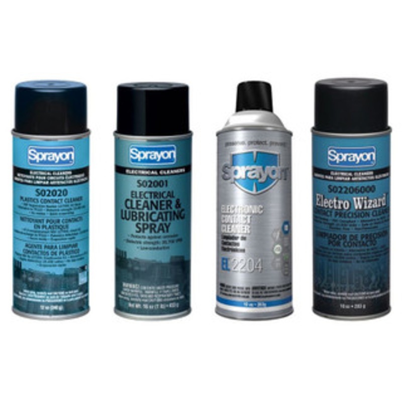 Sprayon Contact Cleaners