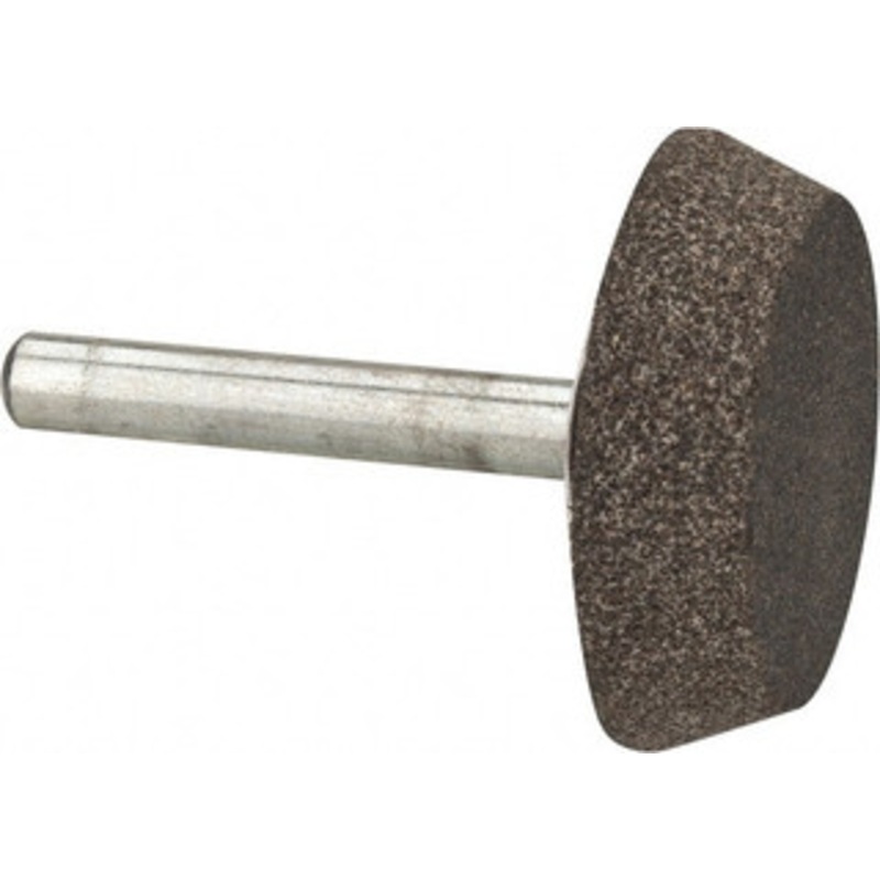 Tru-Maxx 1-1/2 Head Diam x 3/8 Thickness, A34, Flat Cone End, Aluminum Oxide Mounted Point Medium Grade, 60 Grit, 25,460 RPM 66253291688 – 89677710