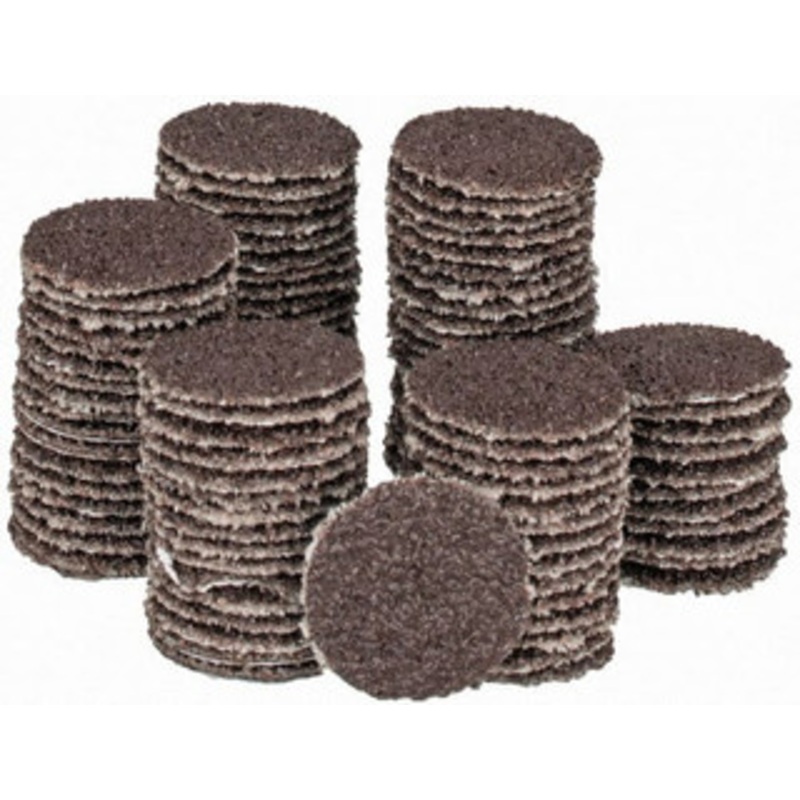 Tru-Maxx 3/4 Diam, 40 Grit Aluminum Oxide Adhesive PSA Disc Coarse Grade, X Weighted Cloth Backing, For Right Angle/Vertical Shaft Portable Grinders 7000075-40 – 78280468