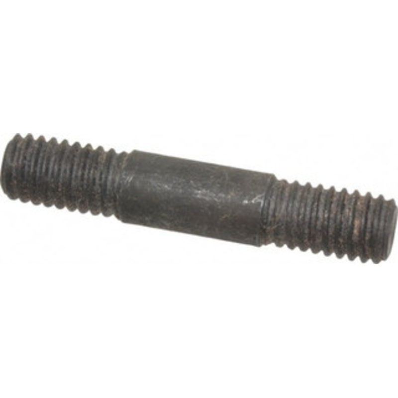 Gibraltar 3/8-16 2 OAL Equal Double Threaded Stud Alloy Steel, Black Oxide Finish, 5/8 Equal Thread Length 74363318 – 74363318