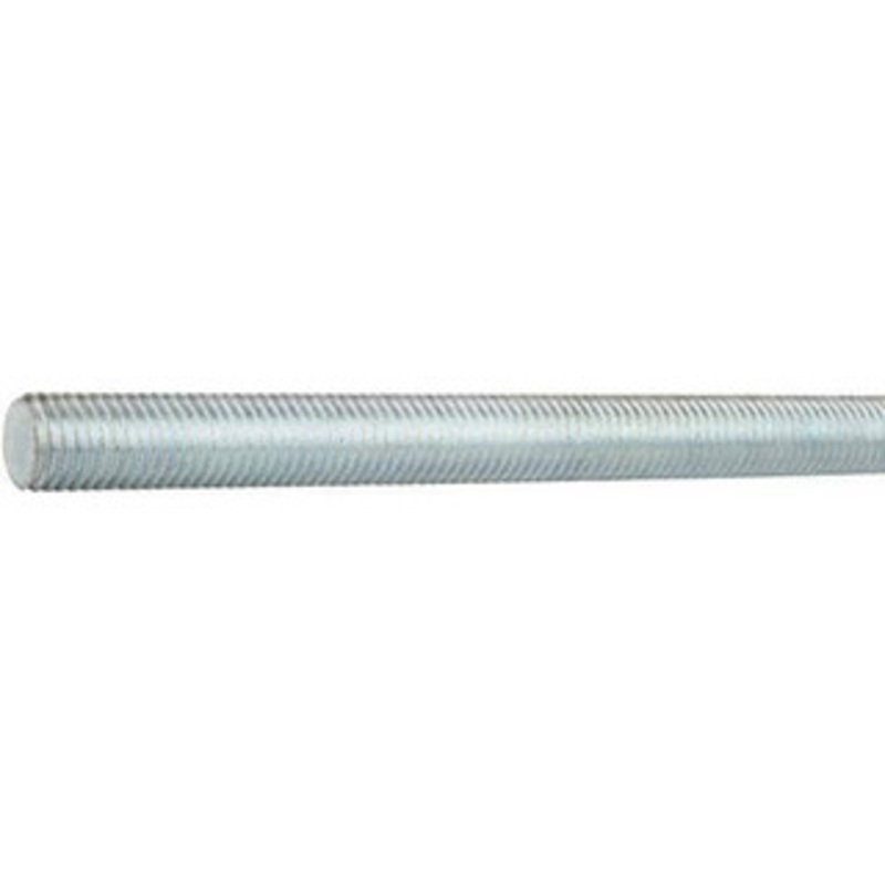 Made in USA 3/4-10 x 10 ft. Medium Carbon Steel General Purpose Threaded Rod Right Hand Thread, Zinc Plated Finish, UNC 03147 – 67067264