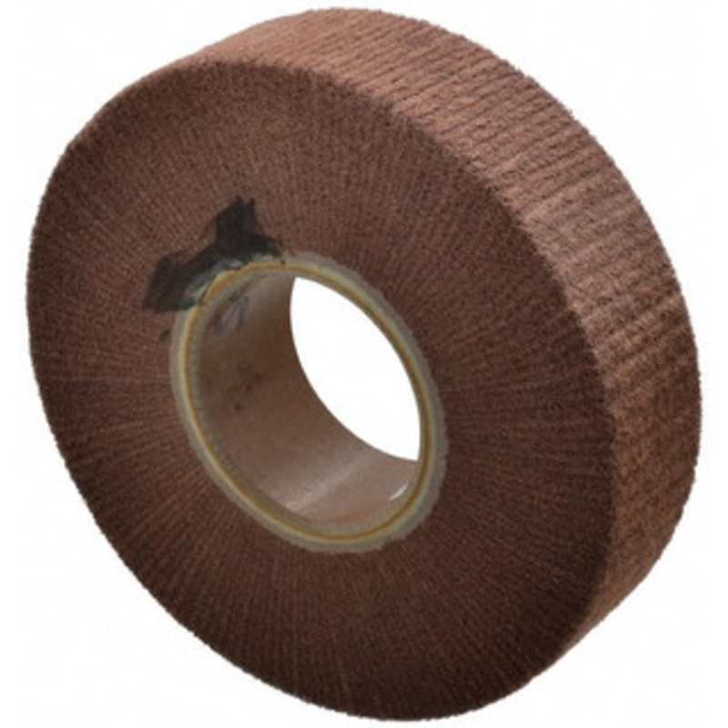 Made in USA 8 x 2 220 Grit Aluminum Oxide Unmounted Flap Wheel Nonwoven, Very Fine Grade, 3 Center Hole, 3,200 Max RPM 8X2X3 FLAP 7A V – 00537373