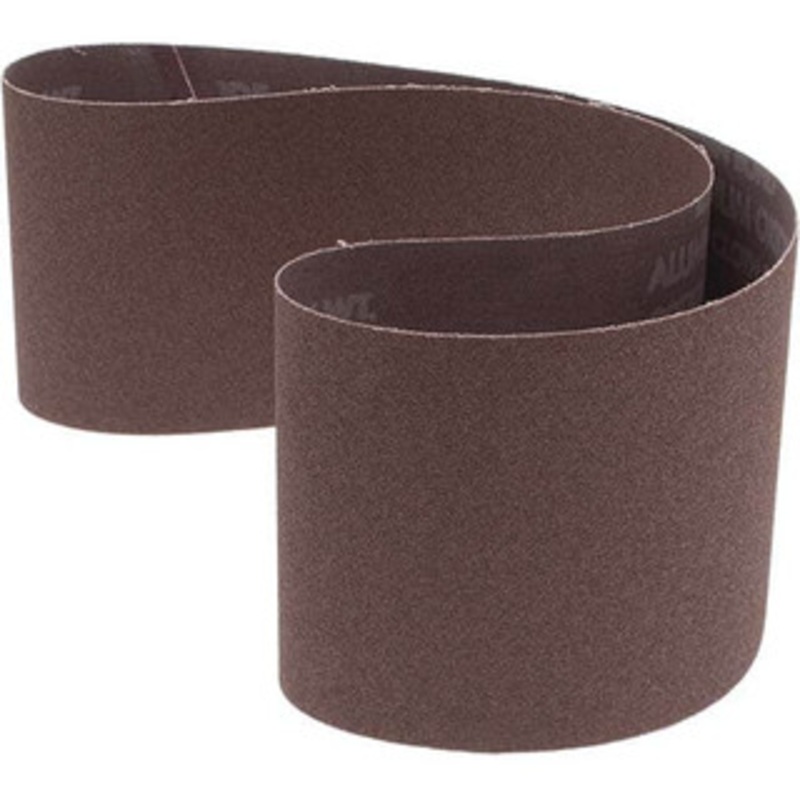 Norton 4 Wide x 36 OAL, 100 Grit, Aluminum Oxide Abrasive Belt Aluminum Oxide, Fine, Coated, X Weighted Cloth Backing, Series R228 78072727958 – 05974100