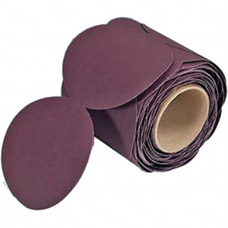 3M 5 Diam, 150 Grit FEPA, Aluminum Oxide Adhesive PSA Disc Very Fine Grade, White, J Weighted Backing, Flexible, Use with Random Orbital Sanders 7010360805 – 08606683