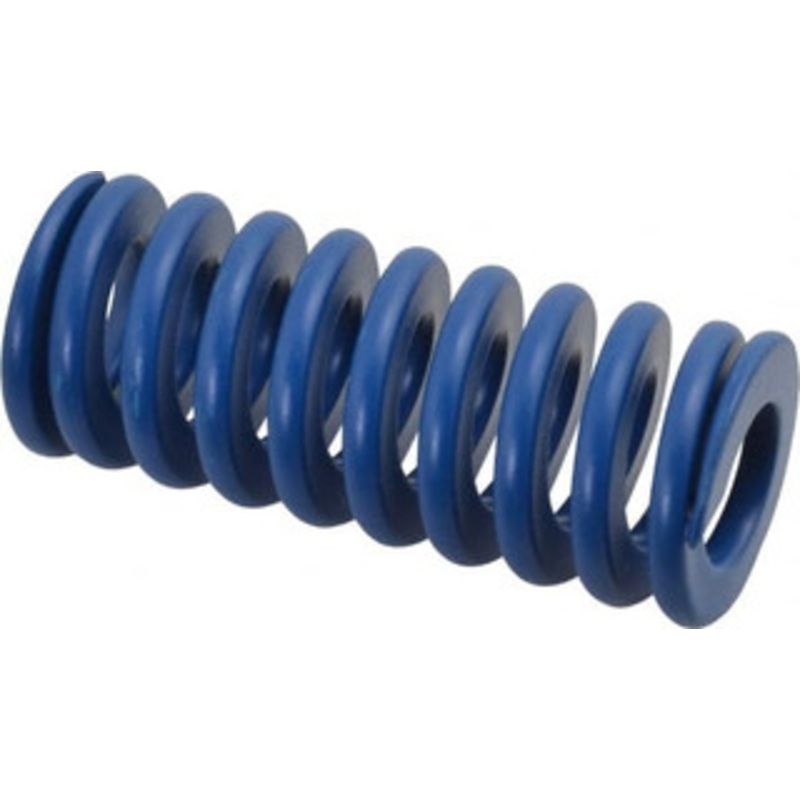 Associated Spring Raymond 32mm Hole Diam, 16mm Rod Diam, 3 Free Length, Blue Die Spring 2254 N Max Deflection, 28mm Max Deflection, Medium Duty, Chromium Alloy Steel 204-612 – 67899971