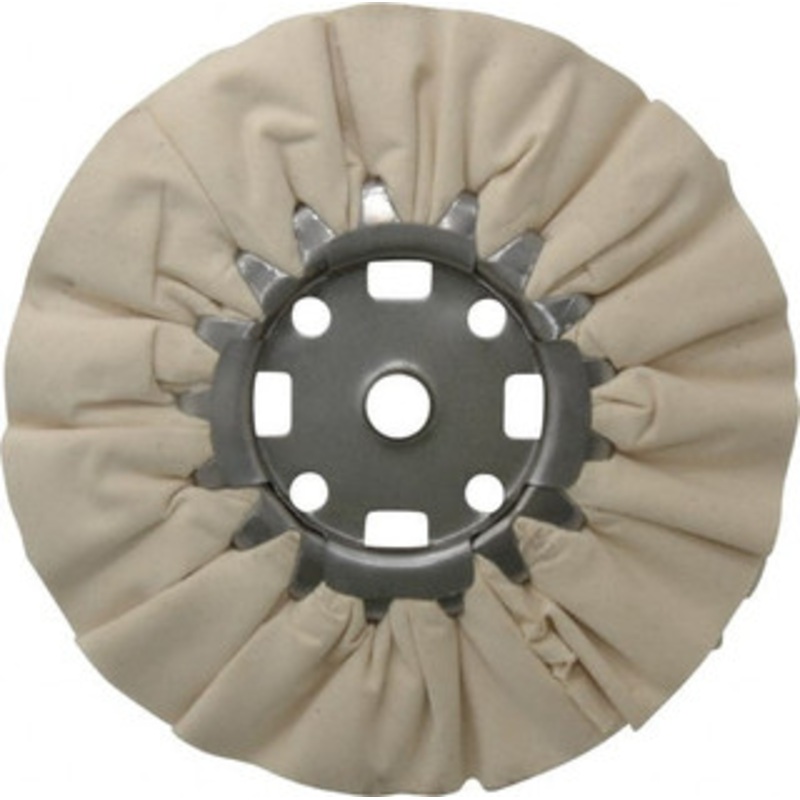 Divine Brothers Co. 8 Diam x 1/2 Thick Unmounted Buffing Wheel Ventilated Bias Cut, 5/8 Arbor Hole 300009AH – 00534743