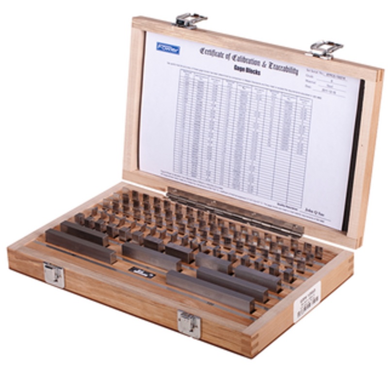 Fowler Metric Series 87 Piece Rectangular Gage Block Set – 53-671-053